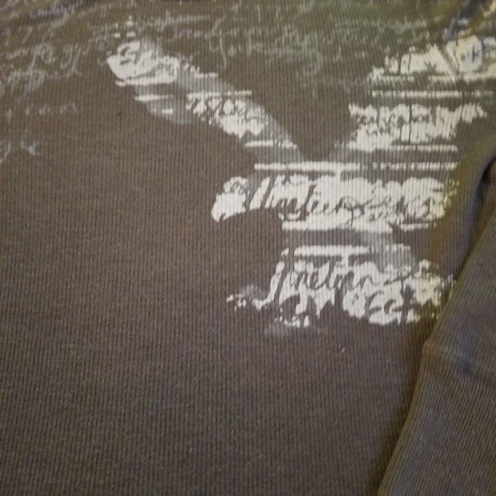American Eagle Outfitters Classic Men's Thermal Long Sleeve Shirt